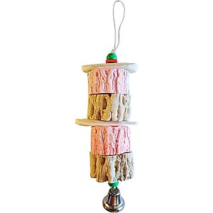 Polly's Pet Products Cuttlebone Secrets Bird Perch, Large