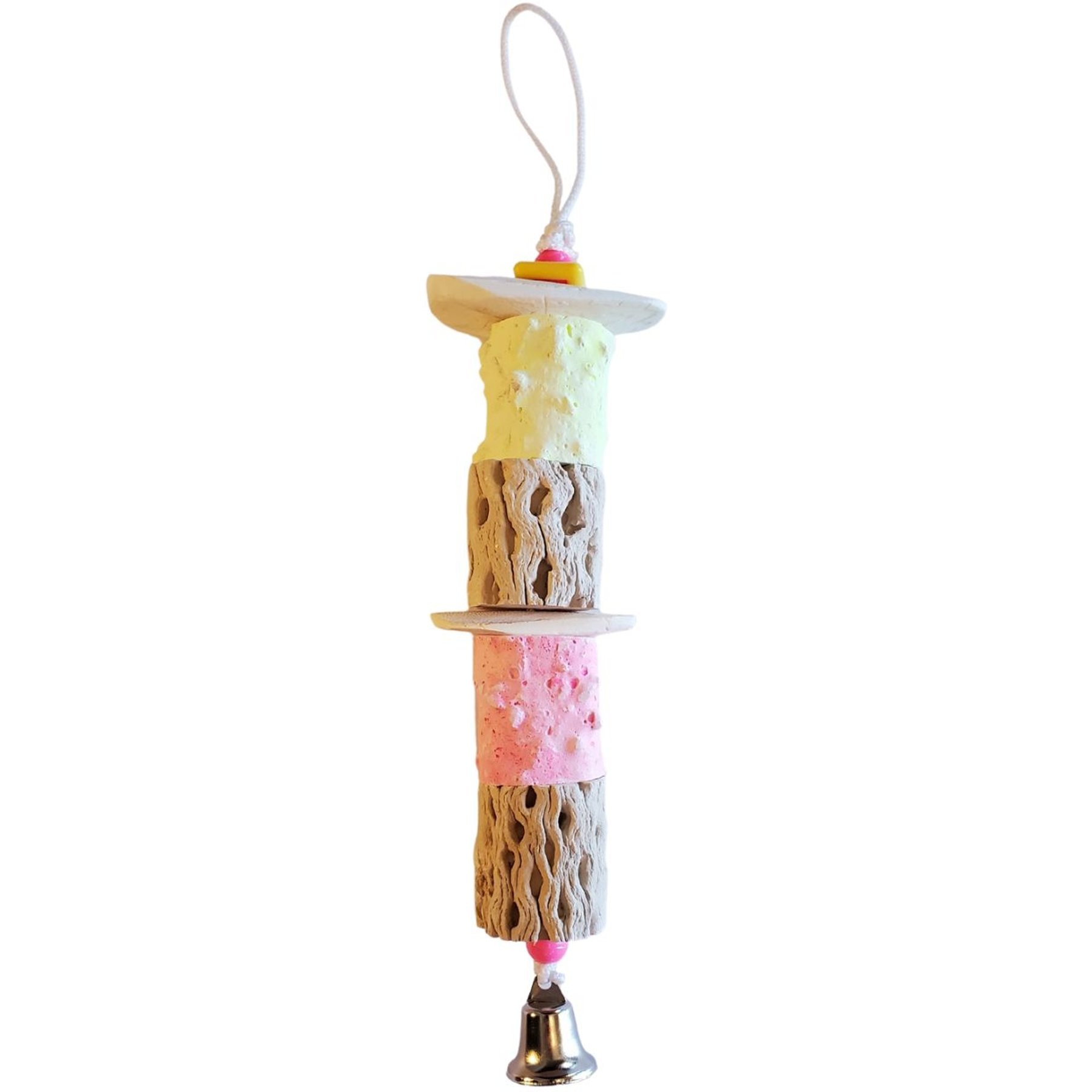 Polly's Pet Products Cuttlebone Secrets Bird Perch, Medium