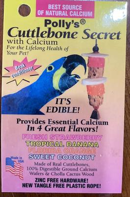 Show full view: Polly's Pet Products Cuttlebone Secrets Bird Perch, Medium slide 3 of 5