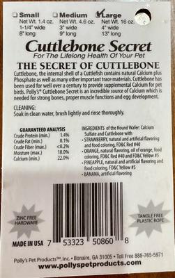 Show full view: Polly's Pet Products Cuttlebone Secrets Bird Perch, Medium slide 4 of 5