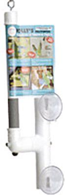 Show full view: Polly's Pet Products Deluxe Window & Shower Bird Perch, Small slide 2 of 8