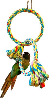 Show full view: Polly's Pet Products Double Bird Ring & Swing, Small slide 2 of 6