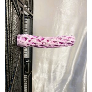 Polly's Pet Products Grape Flavor Tooty Fruity Bee Pollen Bird Perch, Purple, Small
