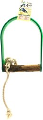 Polly's Pet Products Hardwood Arch Bird Swing, Large