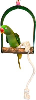 Show full view: Polly's Pet Products Hardwood Arch Bird Swing, Large slide 7 of 9