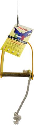 Show full view: Polly's Pet Products Hardwood Arch Bird Swing, X-Small slide 4 of 4