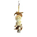 Polly's Pet Products Hawaiian Chew Toy, Brown, Medium