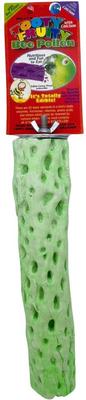 Show full view: Polly's Pet Products Kiwi-Lime Flavor Tooty Fruity Bee Pollen Bird Perch, Green, Large slide 1 of 10