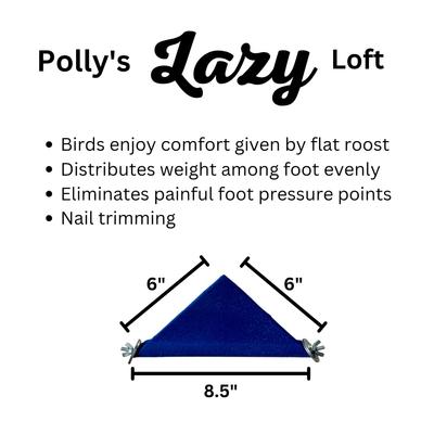 Show full view: Polly's Pet Products Lazy Loft Bird Perch, Small slide 3 of 4