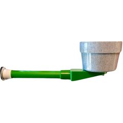 Polly's Pet Products Mess Less Cup Bird Perch, Green, Small Short