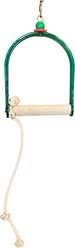 Polly's Pet Products Nail Trimming Arch Bird Swing, Small slide 1 of 8