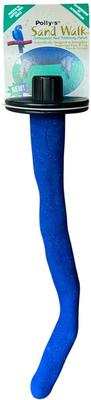 Show full view: Polly's Pet Products Orthopedic Sandwalk Bird Perch, Blue, Medium slide 1 of 5