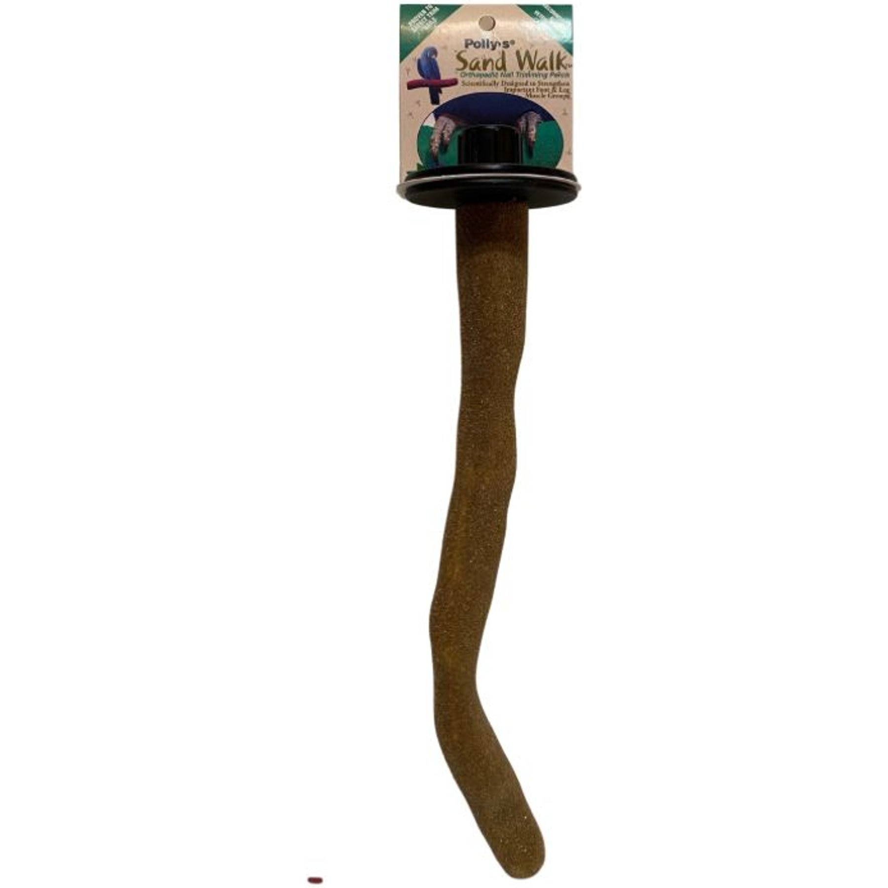 Polly's Pet Products Orthopedic Sandwalk Bird Perch, Tan, Medium