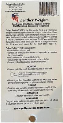 Show full view: Polly's Pet Products Pastel Bird Perch, Blue, King Long slide 3 of 5