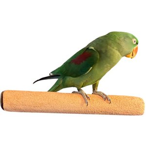 Polly's Pet Products Pastel Bird Perch, Orange, Large Long