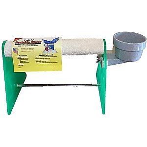 Polly's Pet Products Portable Bird Stand, Green, X-Large