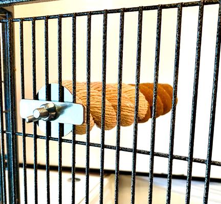 Show full view: Polly's Pet Products Sand-E-Rope Bird Perch, Brown, Large slide 4 of 7