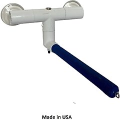 Polly's Pet Products Sandy Window & Shower Bird Perch, Small