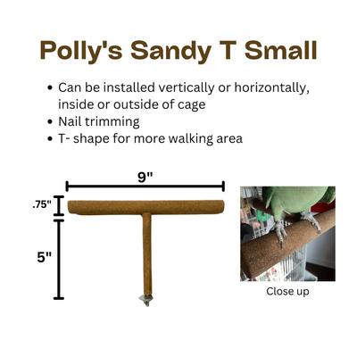 Show full view: Polly's Pet Products T Perch Bird Perch, Small slide 2 of 6