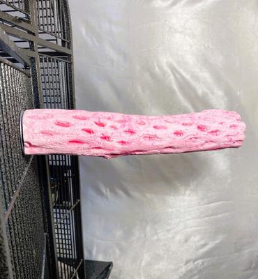 Show full view: Polly's Pet Products Watermelon Flavor Tooty Fruity Bee Pollen Bird Perch, Pink, Large slide 5 of 9