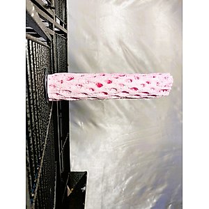 Polly's Pet Products Watermelon Flavor Tooty Fruity Bee Pollen Bird Perch, Pink, Medium