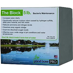 Pond Boss The Block Water Care, 5-lb block