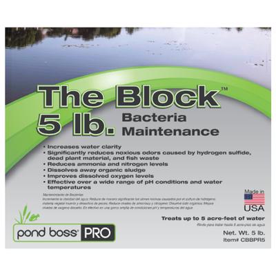 Show full view: Pond Boss The Block Water Care, 5-lb block slide 3 of 4