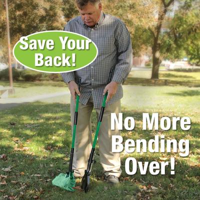 Show full view: Pooch Approved Products GoGo Stik XP Pro & Rake Poop Scooper Set with Storage Clip, 37-in slide 4 of 6