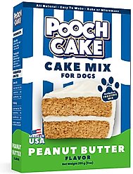 Pooch Cake Basic Starter Plus Peanut Butter Cake Mix with Cake Mold Kit & Pooch Creamery Carob Ice Cream Dog Birthday Cake, 9-oz box & 5.25-oz carton slide 2 of 4