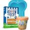 Show in main carousel: Pooch Cake Basic Starter Plus Peanut Butter Cake Mix with Cake Mold kit & Pooch Creamery Peanut Butter Ice Cream Dog Birthday Cake, 9-oz box & 5.25-oz carton slide 1 of 6