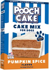 Pooch Cake Wheat-Free Pumpkin Spice Cake Mix & Frosting Dog Birthday Cake, 9-oz box