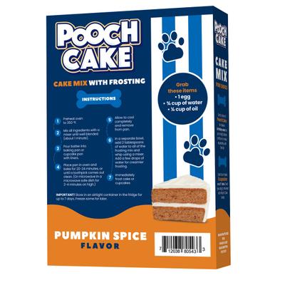 Show full view: Pooch Cake Wheat-Free Pumpkin Spice Cake Mix & Frosting Dog Birthday Cake, 9-oz box slide 3 of 6