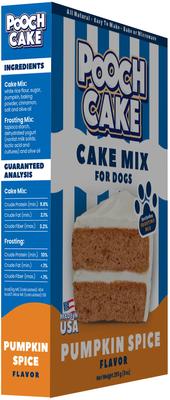 Show full view: Pooch Cake Wheat-Free Pumpkin Spice Cake Mix & Frosting Dog Birthday Cake, 9-oz box slide 4 of 6