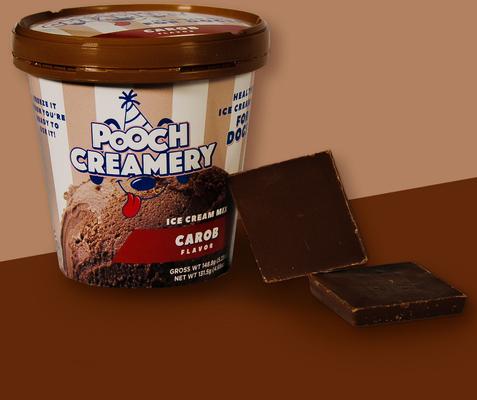 Show full view: Pooch Creamery Carob Flavor Ice Cream Mix Dog Treat, 5.25-oz cup slide 6 of 7