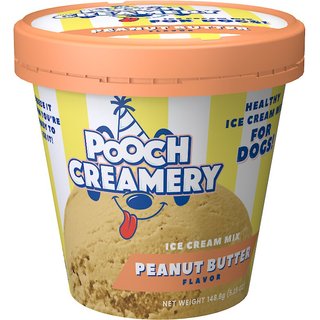 Pooch Creamery Peanut Butter Flavor Ice Cream Mix Dog Treat, 5.25-oz cup slide 1 of 7