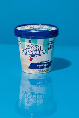 Show full view: Pooch Creamery Vanilla Flavor Ice Cream Mix Dog Treat, 5.25-oz cup slide 4 of 9