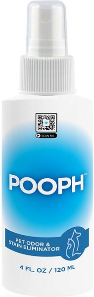 POOPH Cat & Dog Odor & Stain Eliminator, 4-fl oz bottle - Chewy.com