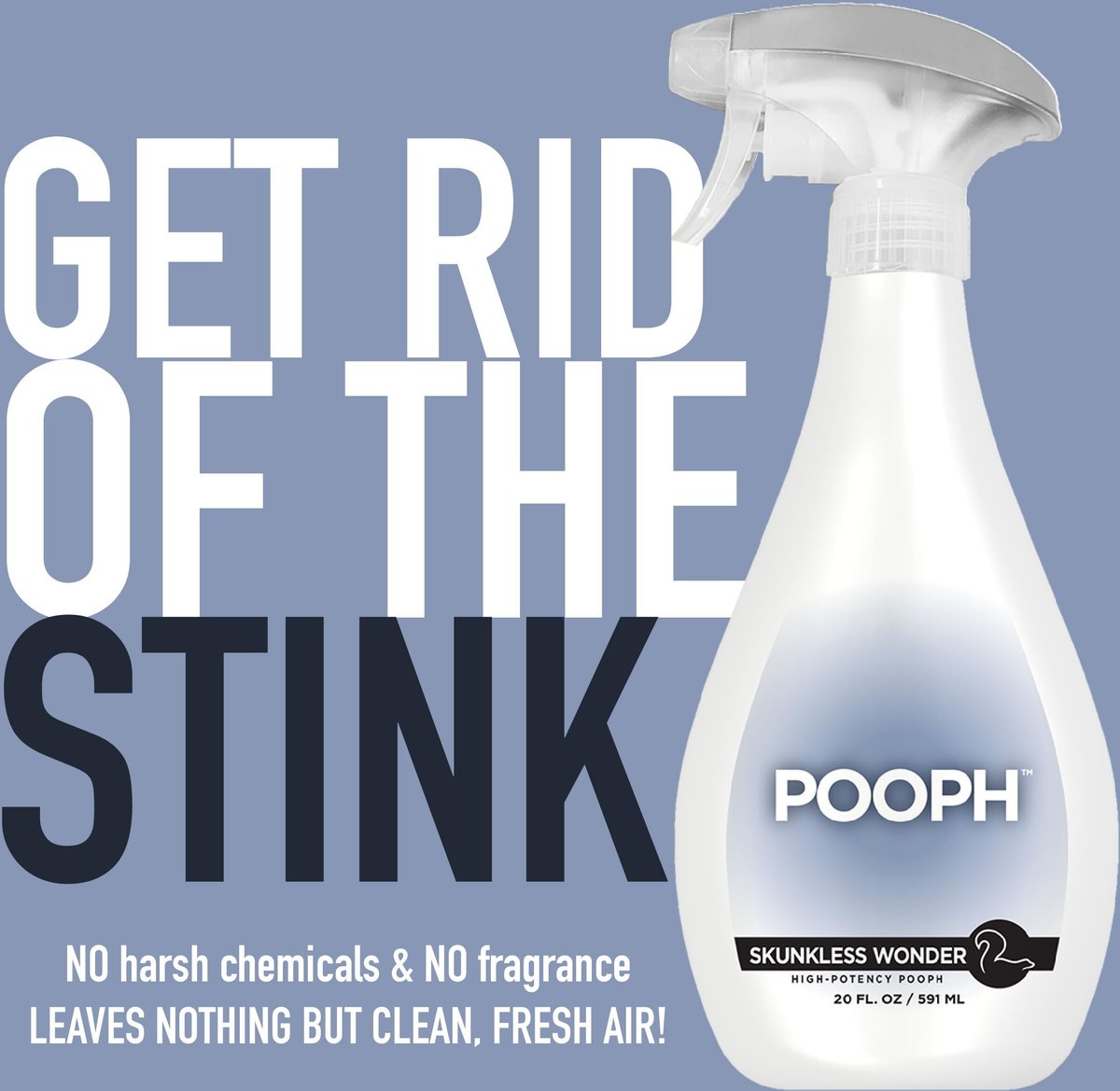 What Are The Ingredients In Pooph Odor Eliminator POOPH Skunk Odor Eliminator, 20-fl oz bottle - Chewy.com