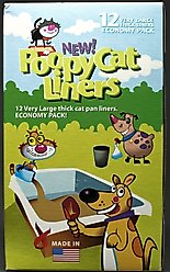 Poopy Products Cat Litter Box Liners, 12 count