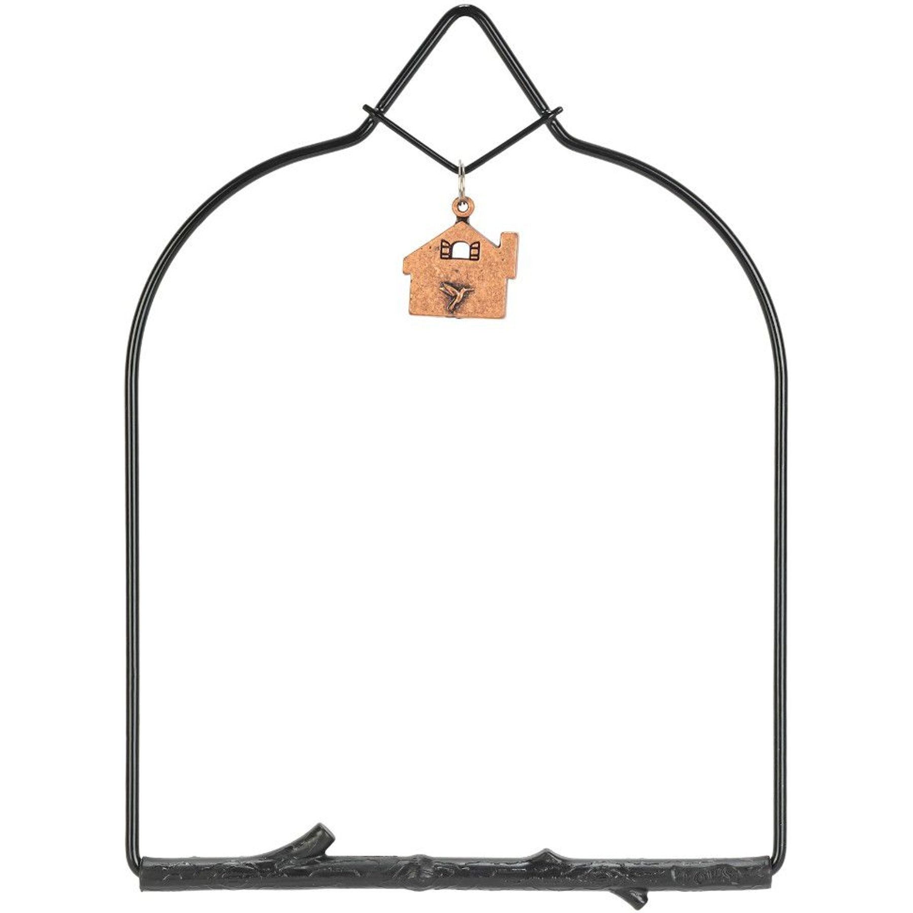 Pop's Birding Charm Hummingbird Swing, Onyx