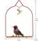 Show in main carousel: Pop's Birding Charm Hummingbird Swing, Redwood slide 6 of 10