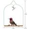 Show in main carousel: Pop's Birding Charm Hummingbird Swing, Vintage Copper slide 6 of 10