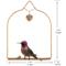 Show in main carousel: Pop's Birding Copper Hummingbird Swing, Bark Brown Perch slide 6 of 10