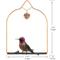 Show in main carousel: Pop's Birding Copper Hummingbird Swing, Rustic Black Perch slide 6 of 10