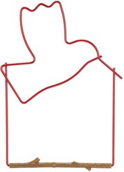 Pop's Birding Craft Hummingbird Swing, Red Hummingbird slide 1 of 8