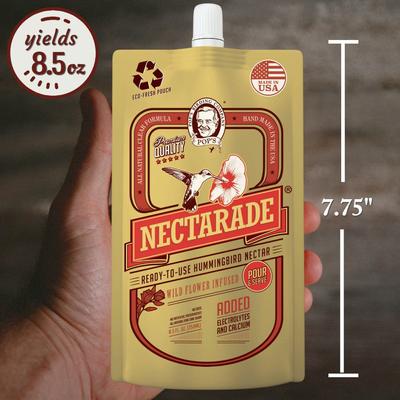 Show full view: Pop's Birding Nectarade Ready to Use Hummingbird Nectar, 8.5-oz bottle slide 4 of 10