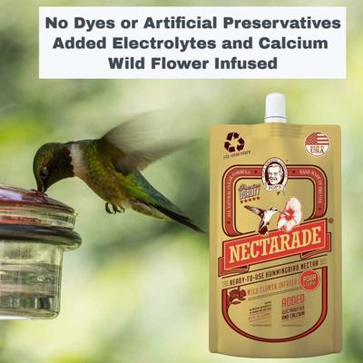 Show full view: Pop's Birding Nectarade Ready to Use Hummingbird Nectar, 8.5-oz bottle slide 8 of 10