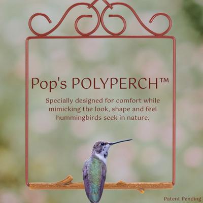 Show full view: Pop's Birding Original Hummingbird Swing, Redwood slide 4 of 10