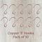 Show in main carousel: Pop's Birding Perfect Little Copper 'S' Hooks, 10 count slide 3 of 5