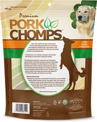 Pork Chomps 2.5-in Pressed Pork Skin Rings with Real Chicken Chew Dog Treats, 8 count slide 2 of 7